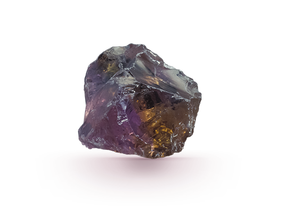 Rough Ametrine specimen